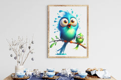 Funny Birds On Branch Clipart Bundle 2 - CraftNest - Digital Crafting and Art