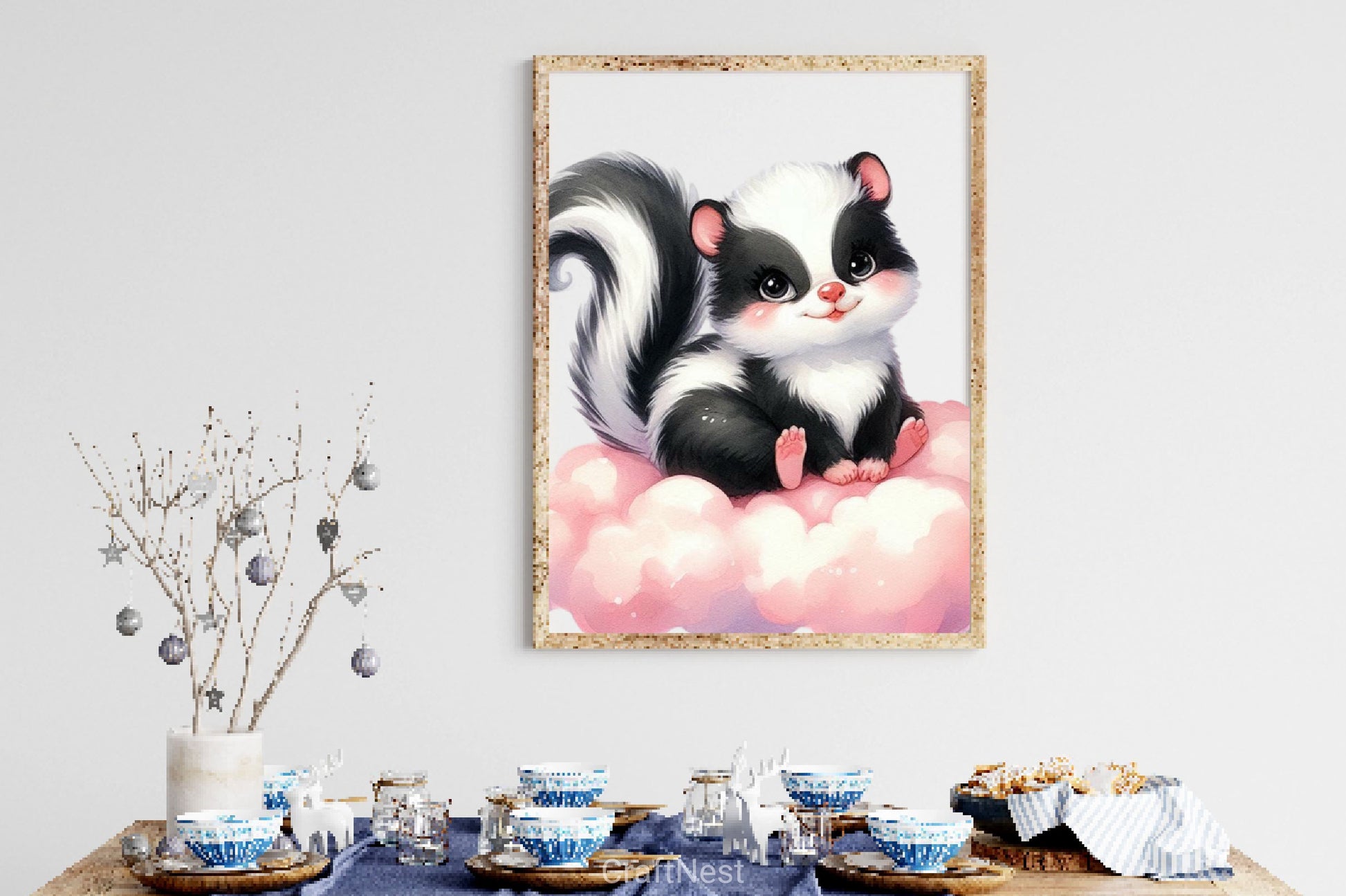 Pink Baby Animals Sleeping Clipart Bundle - CraftNest - Digital Crafting and Art