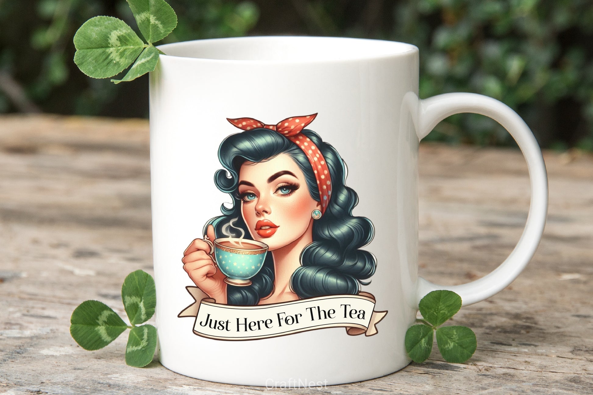 Just Here For The Tea Clipart Bundle 3 - CraftNest - Digital Crafting and Art