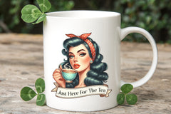 Just Here For The Tea Clipart Bundle 3 - CraftNest - Digital Crafting and Art