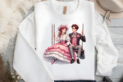 Valentine Romantic Couple Clipart Bundle 5 - CraftNest - Digital Crafting and Art