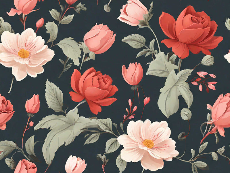 Vintage Valentines Seamless Digital Paper - CraftNest - Digital Crafting and Art