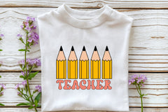 Teacher Pencil Clipart Bundle - CraftNest - Digital Crafting and Art