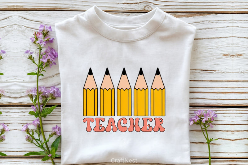 Teacher Pencil Clipart Bundle - CraftNest - Digital Crafting and Art