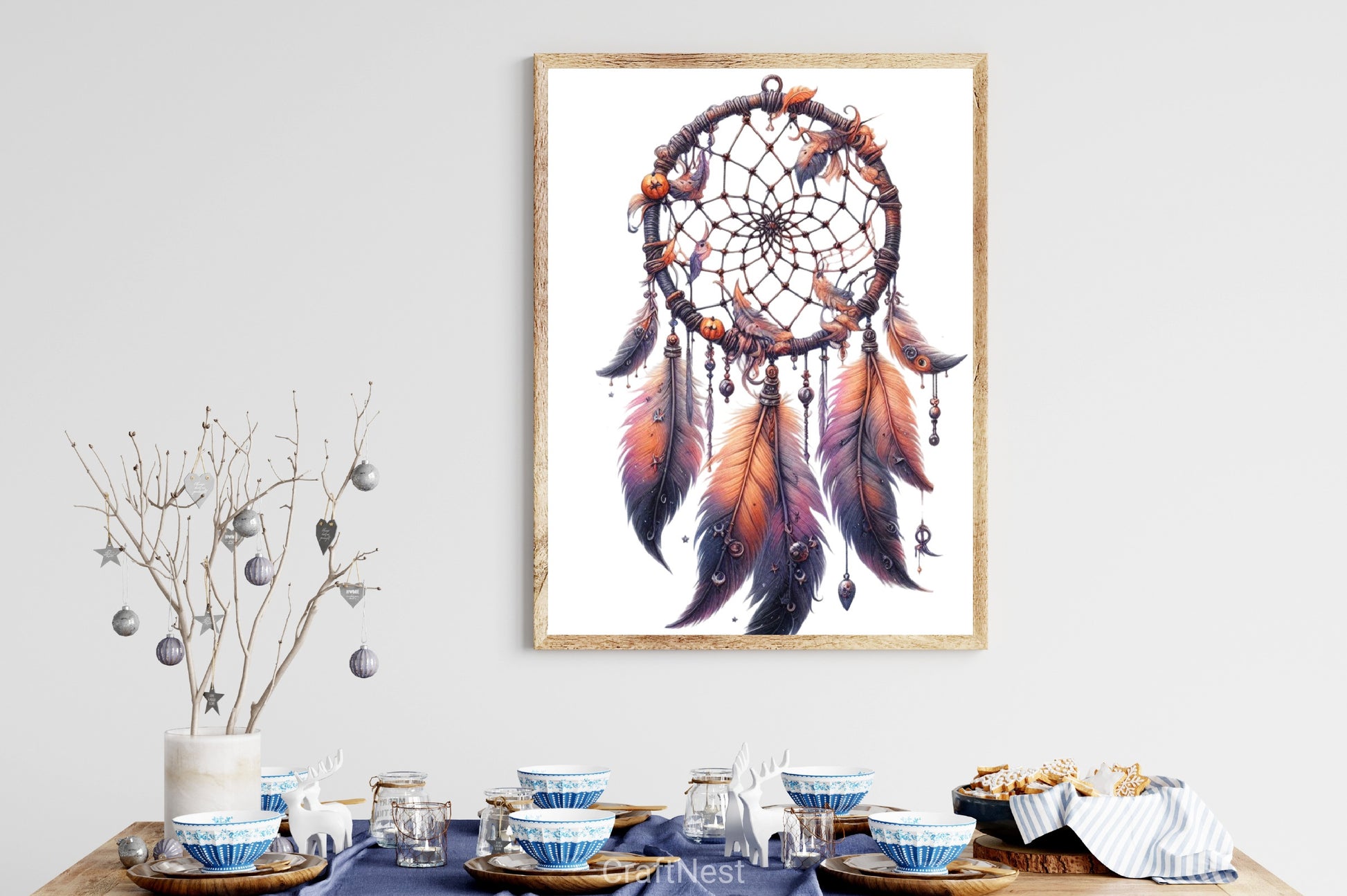 Halloween Dreamcatcher Clipart Bundle - CraftNest - Digital Crafting and Art