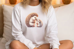 Hedgehog Family Clipart Bundle - CraftNest - Digital Crafting and Art