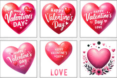 Valentine's Day Heart Clipart Bundle - CraftNest - Digital Crafting and Art