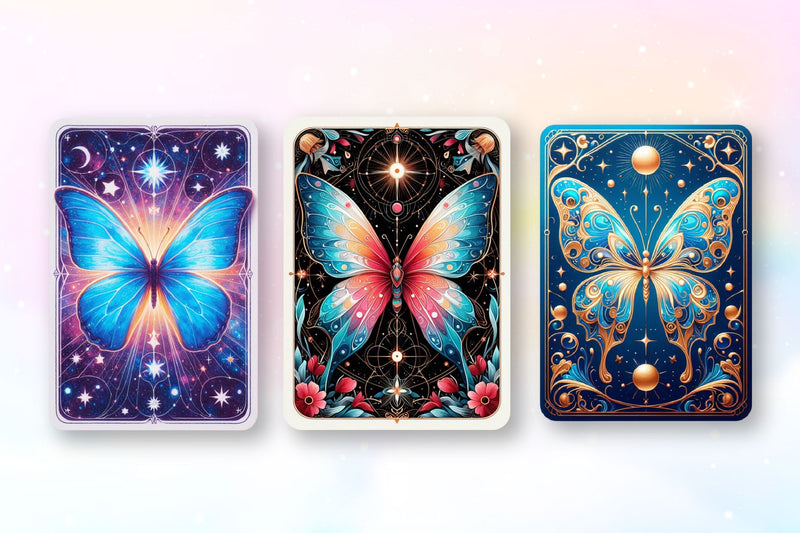 Butterfly Tarot Cards Clipart Bundle - CraftNest - Digital Crafting and Art