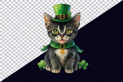 Cute Smiling Tuxedo Kitten Cat Clipart Bundle - CraftNest - Digital Crafting and Art