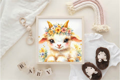 Glitter Goat Clipart Bundle - CraftNest - Digital Crafting and Art