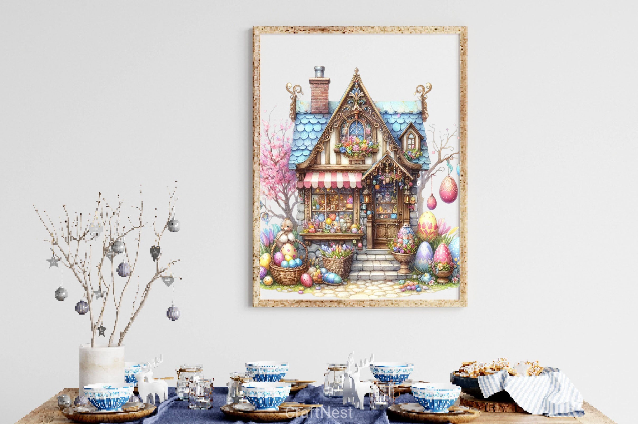 Easter Shop Clipart Bundle - CraftNest - Digital Crafting and Art