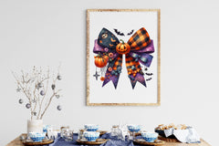 Halloween Coquette Bow Clipart Bundle 6 - CraftNest - Digital Crafting and Art