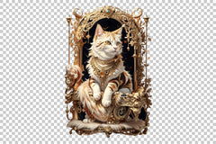 Queen Cat Clipart Bundle - CraftNest - Digital Crafting and Art