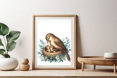 Bird Nest Clipart Bundle - CraftNest - Digital Crafting and Art