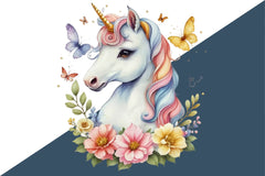 Cute Unicorn Clipart Bundle 6 - CraftNest - Digital Crafting and Art