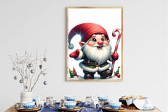 Christmas Retro Gnome Clipart Bundle - CraftNest - Digital Crafting and Art