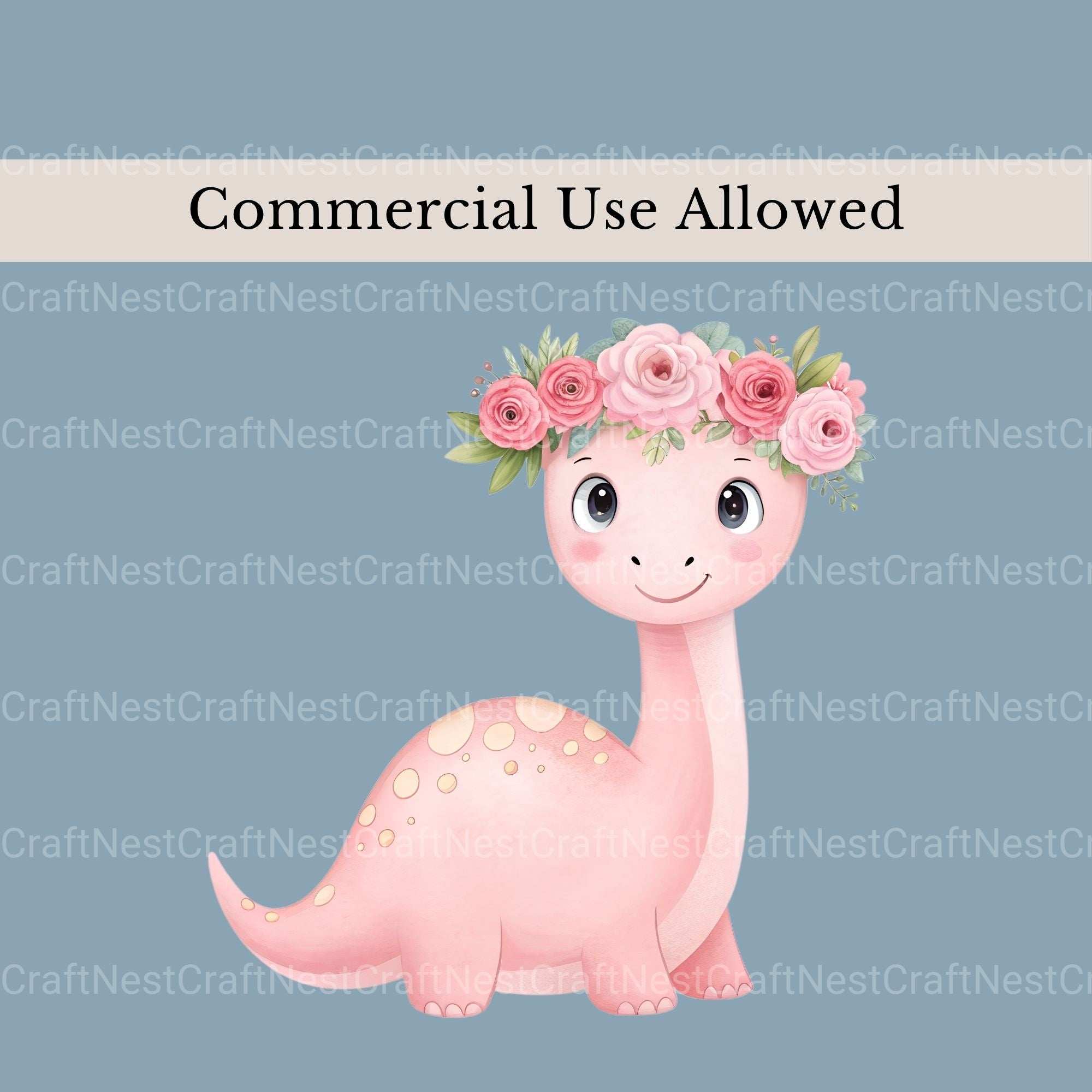 Baby Dinosaurs 1 Clipart Bundle - CraftNest - Digital Crafting and Art