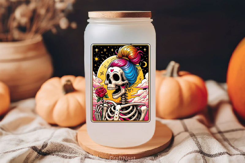 Funny Mexican Skeleton Tarot Card Clipart Bundle - CraftNest - Digital Crafting and Art