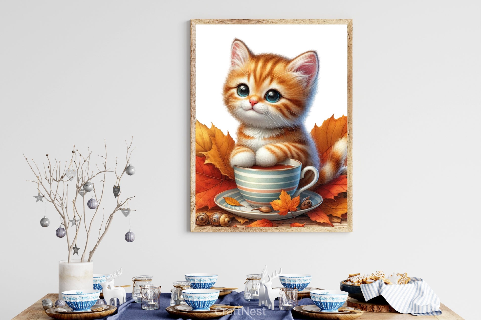 Autumn Cats Clipart Bundle - CraftNest - Digital Crafting and Art