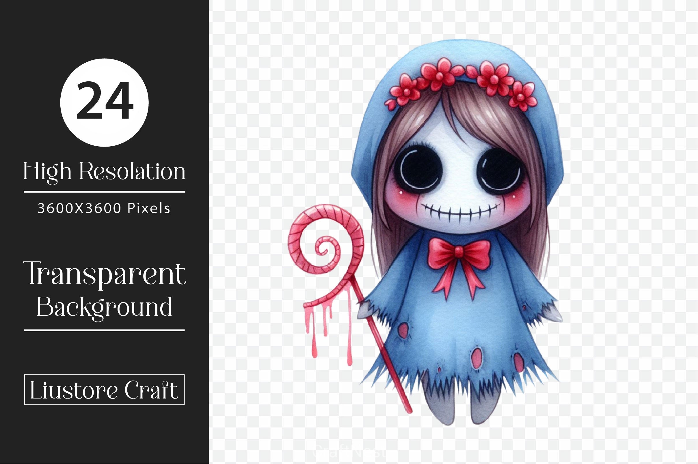 Valentines Nightmare Clipart Bundle - CraftNest - Digital Crafting and Art