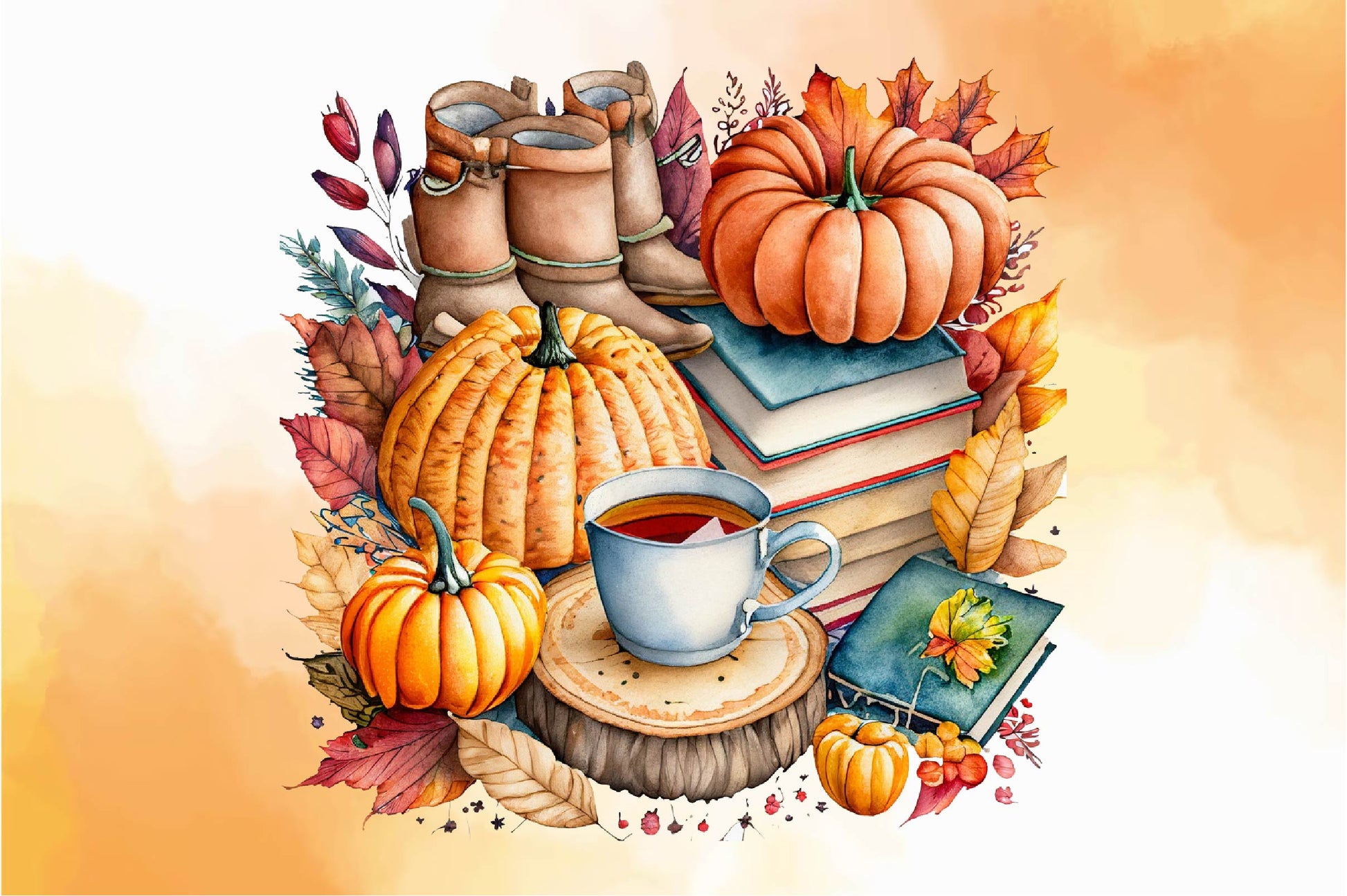 Autumn Themed Clipart Bundle - CraftNest - Digital Crafting and Art