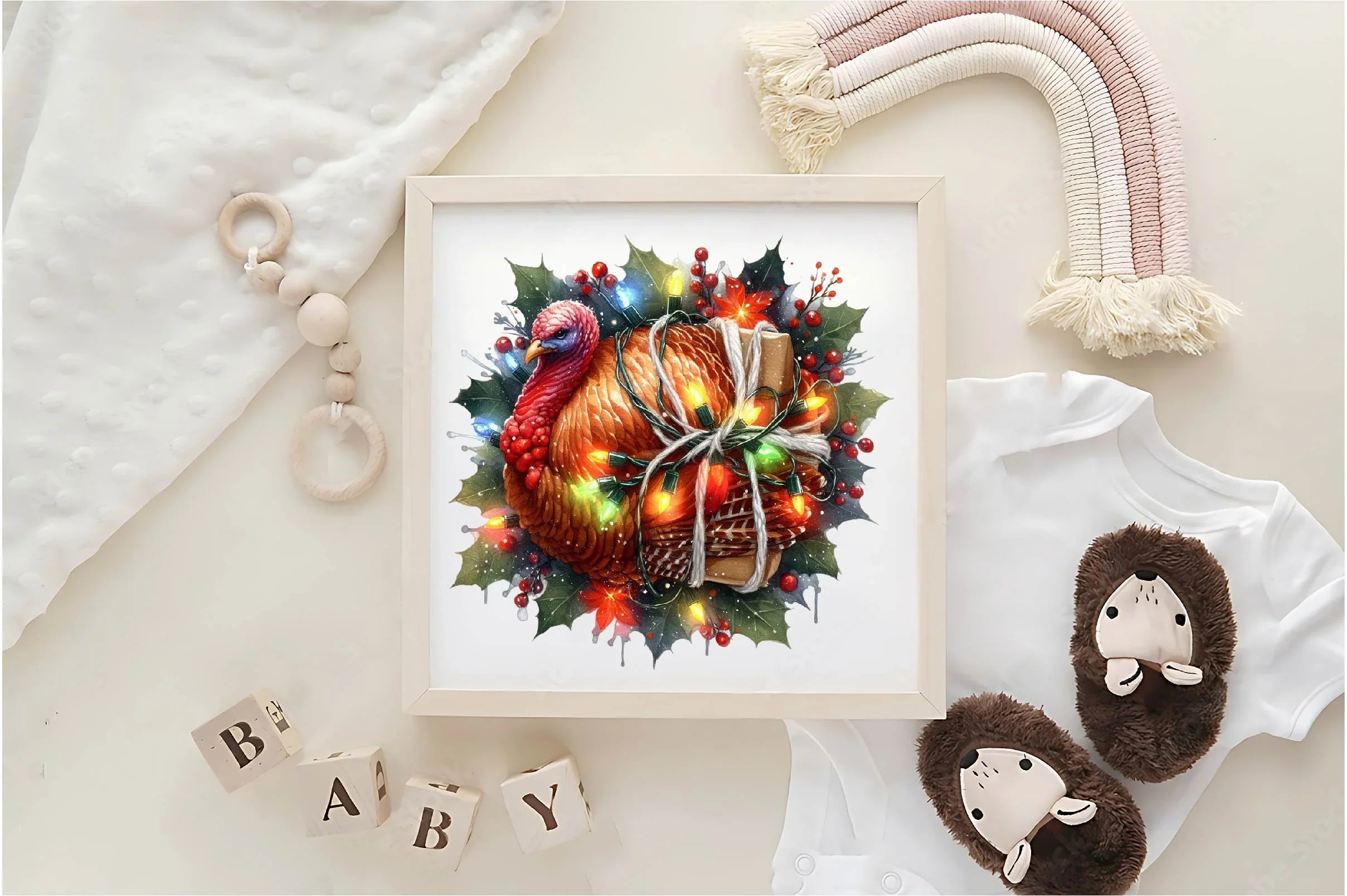 Christmas Turkey Clipart Bundle - CraftNest - Digital Crafting and Art