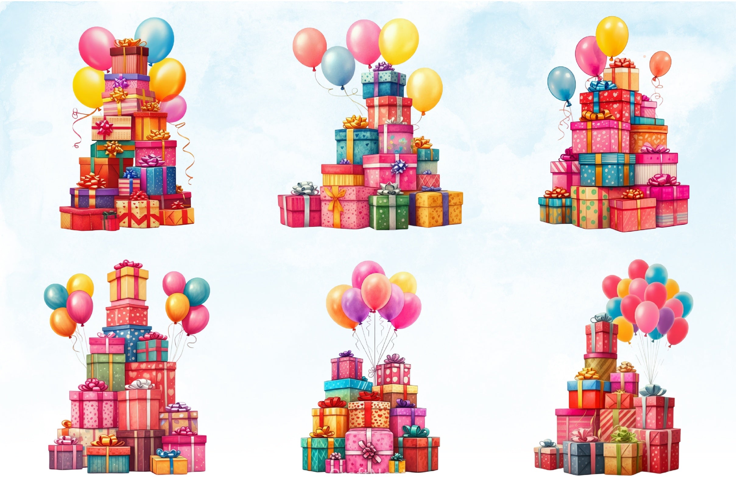 Valentine's Day Gift Box Clipart Bundle - CraftNest - Digital Crafting and Art