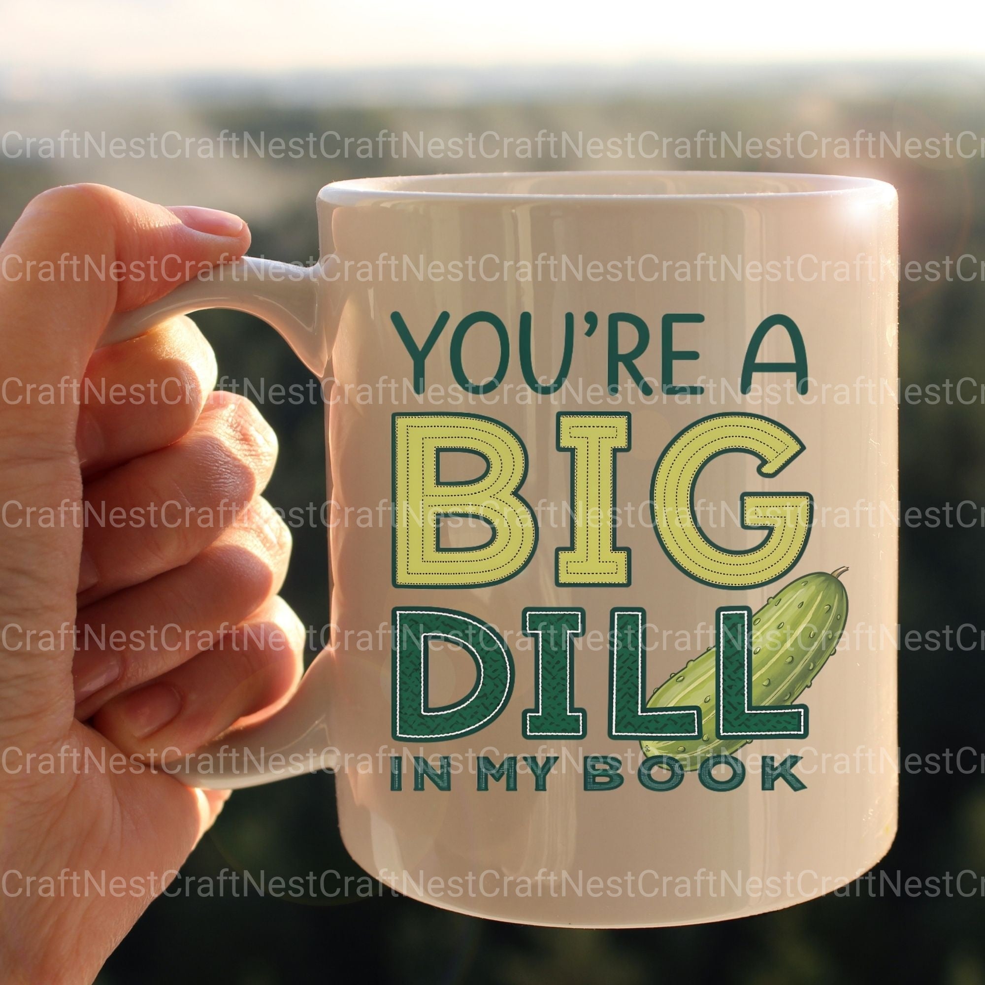 You'Re A Big Dill In My Book Clipart Bundle - CraftNest - Digital Crafting and Art