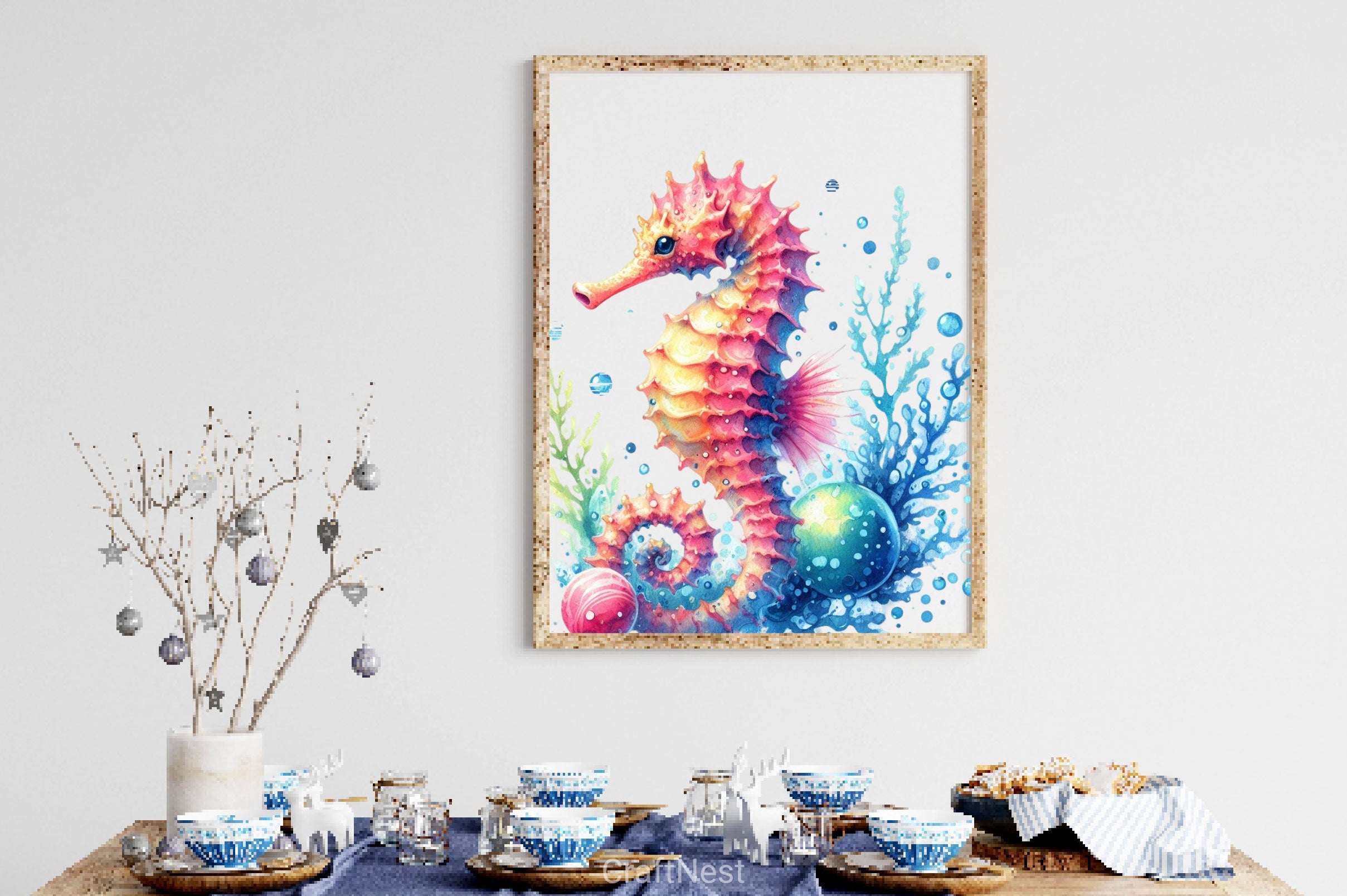 Animals Under The Sea Clipart Bundle - CraftNest - Digital Crafting and Art