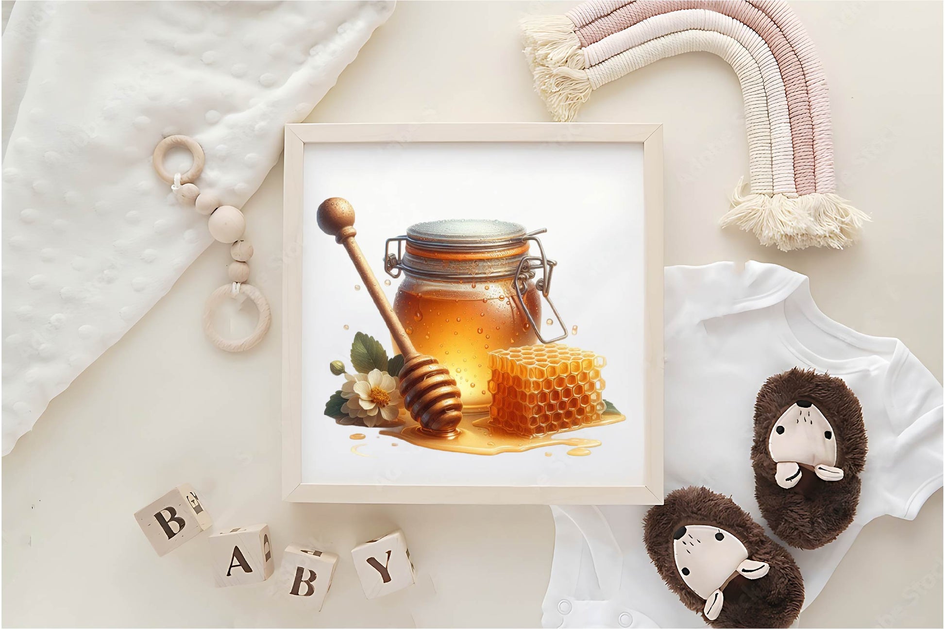 Honey Bees Clipart Bundle - CraftNest - Digital Crafting and Art