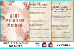 ADHD Mind Flow Method - CraftNest - Digital Crafting and Art