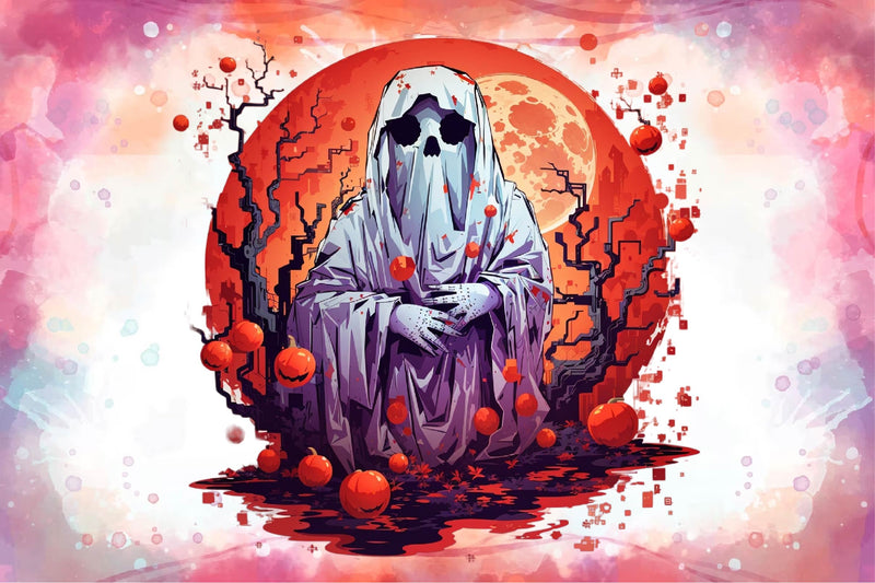 Halloween Ghost Clipart Bundle 2 - CraftNest - Digital Crafting and Art