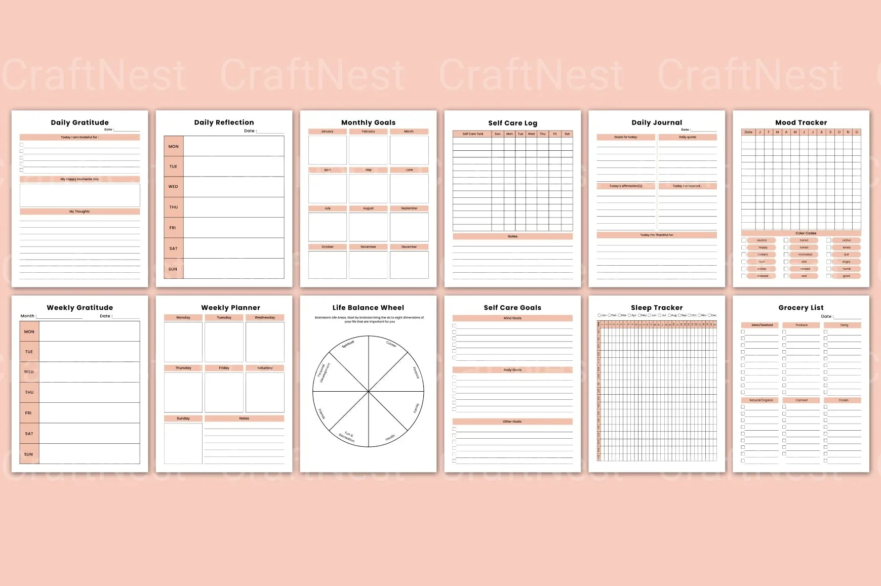 Dream Big Vision Workbook for Goal Setting - CraftNest - Digital Crafting and Art