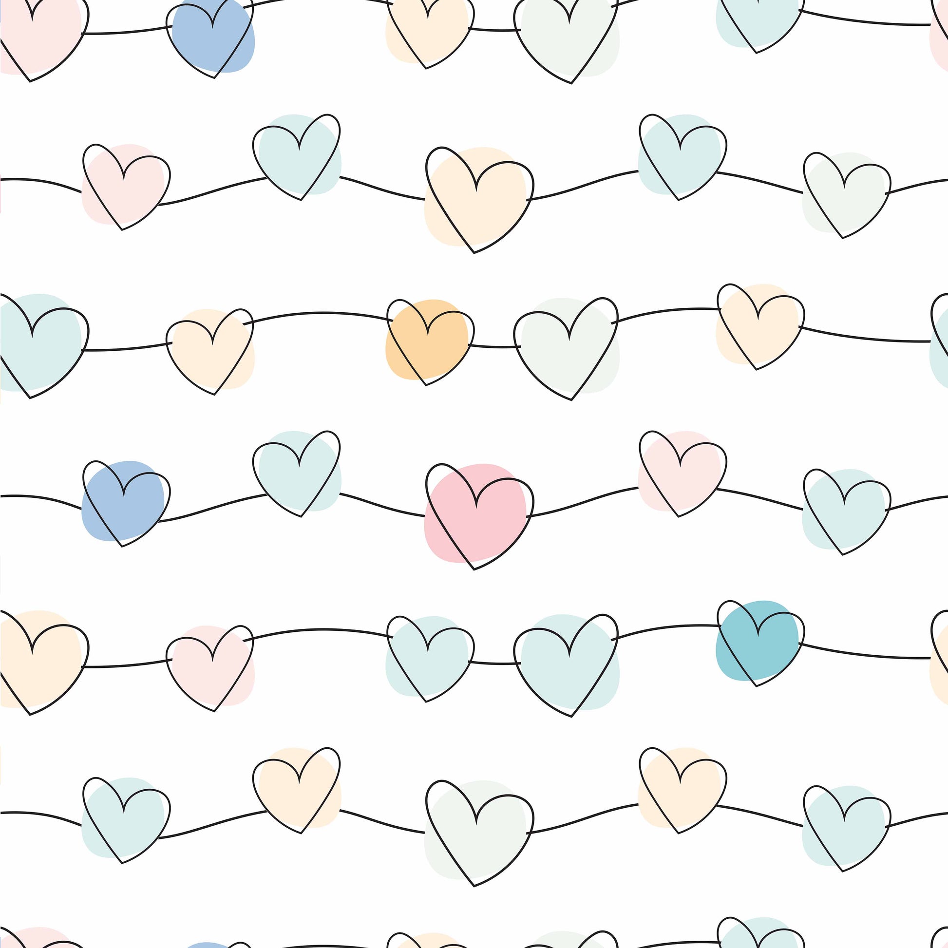 Valentine's Seamless Digital Paper - CraftNest - Digital Crafting and Art