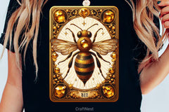 Honey Bee Tarot Card Clipart Bundle - CraftNest - Digital Crafting and Art