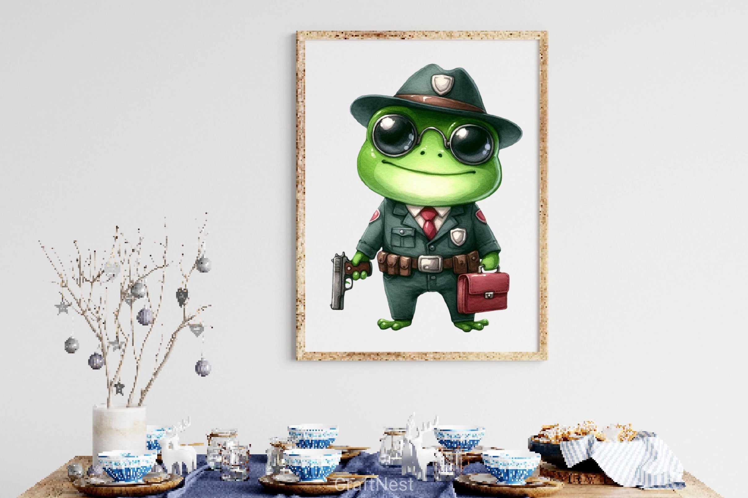 Cute Animals Bodyguard Animals Clipart Bundle - CraftNest - Digital Crafting and Art