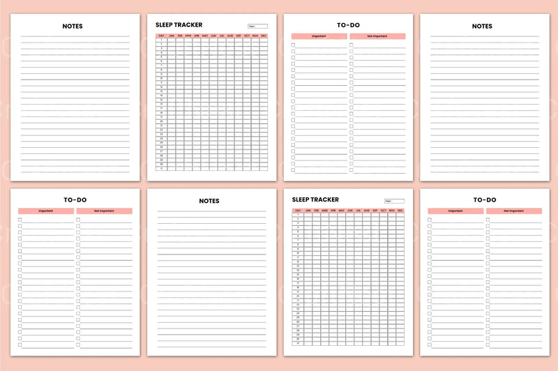 Advanced Sleep Tracker for Optimal Rest - CraftNest - Digital Crafting and Art