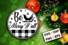 Christmas Round SVG Bundle - CraftNest - Digital Crafting and Art