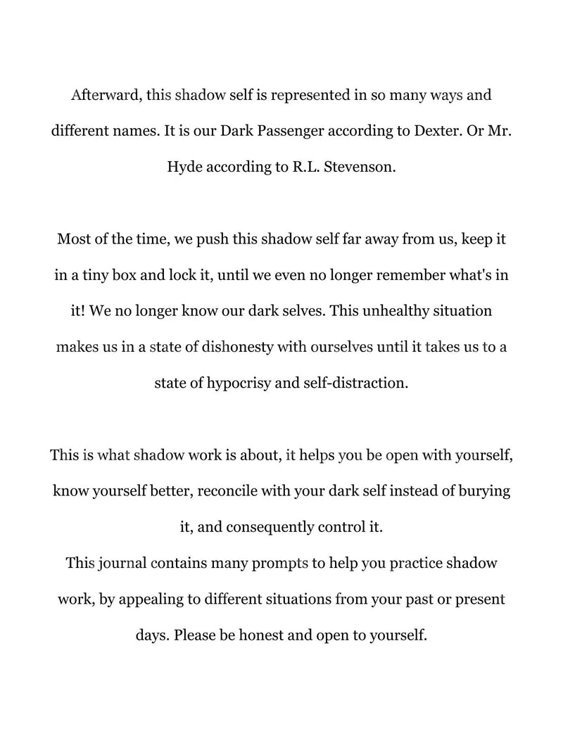 Shadow Work Prompts for Personal Growth - CraftNest - Digital Crafting and Art