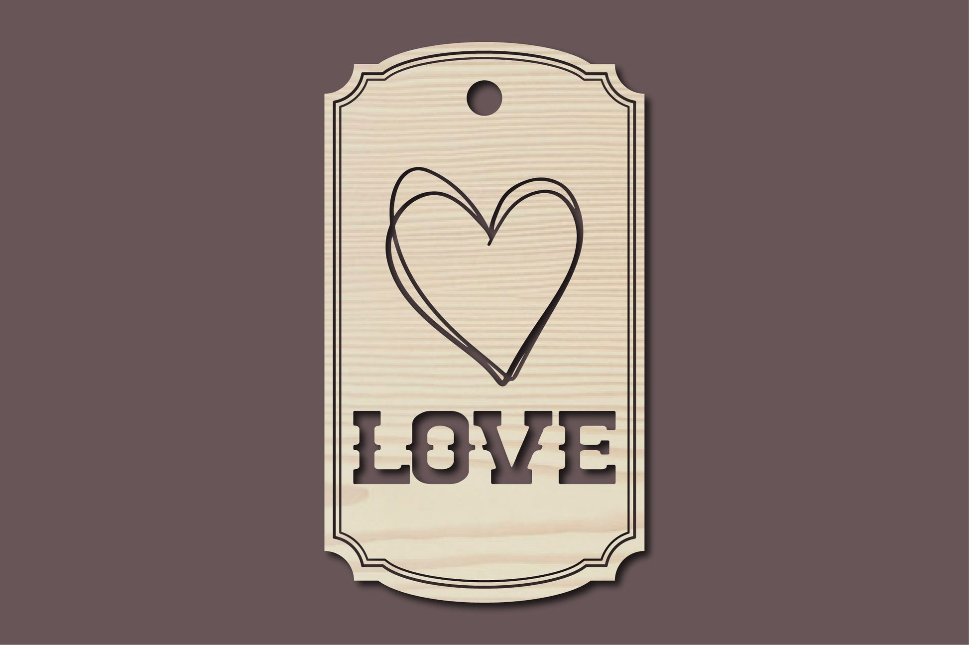 Valentine Gift Tag Laser Cut Bundle - CraftNest - Digital Crafting and Art