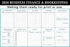 Business Finance Bookkeeping Guide - CraftNest - Digital Crafting and Art
