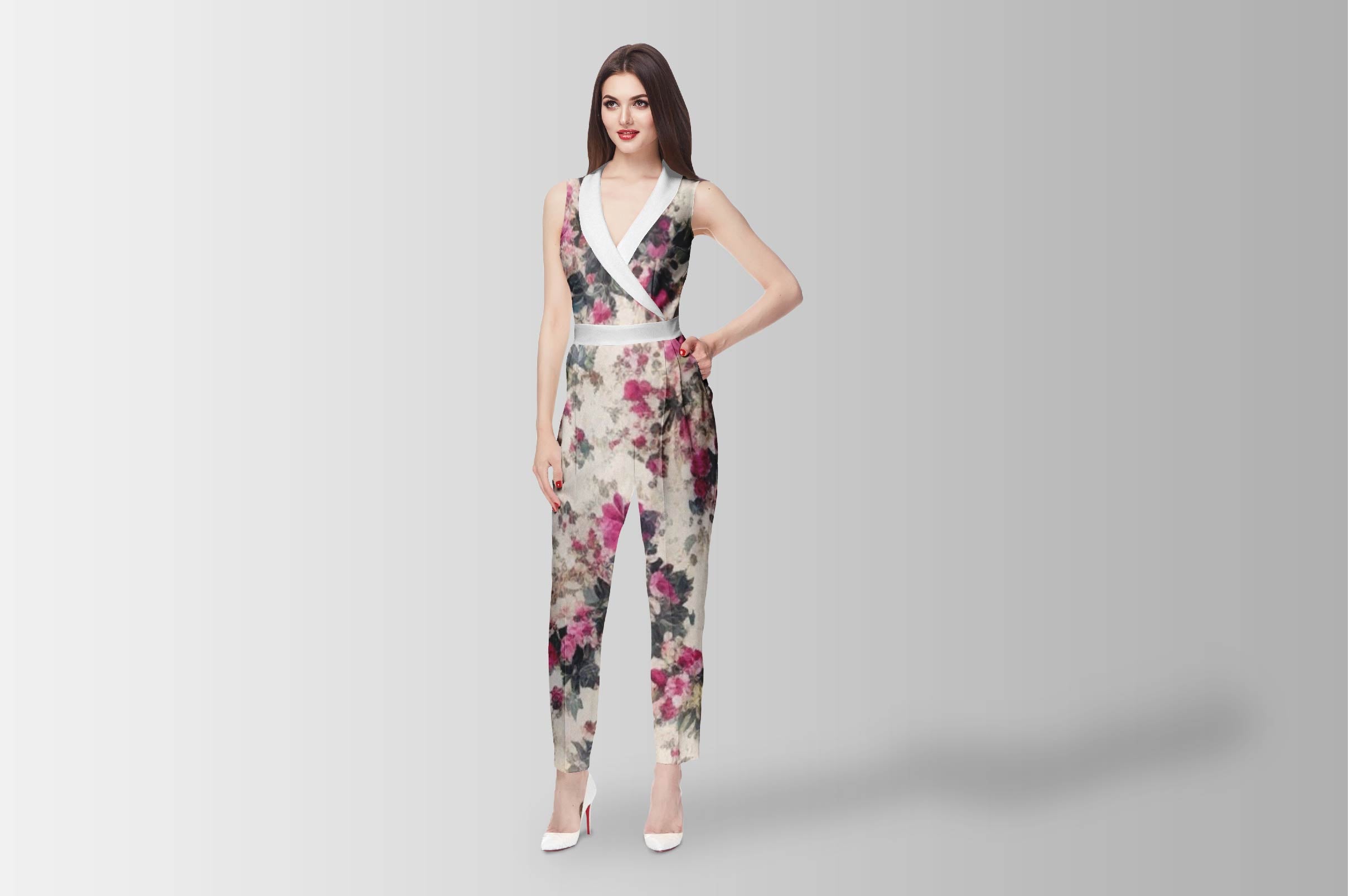 Elegant Vintage Flowers Pattern Clipart Bundle - CraftNest - Digital Crafting and Art