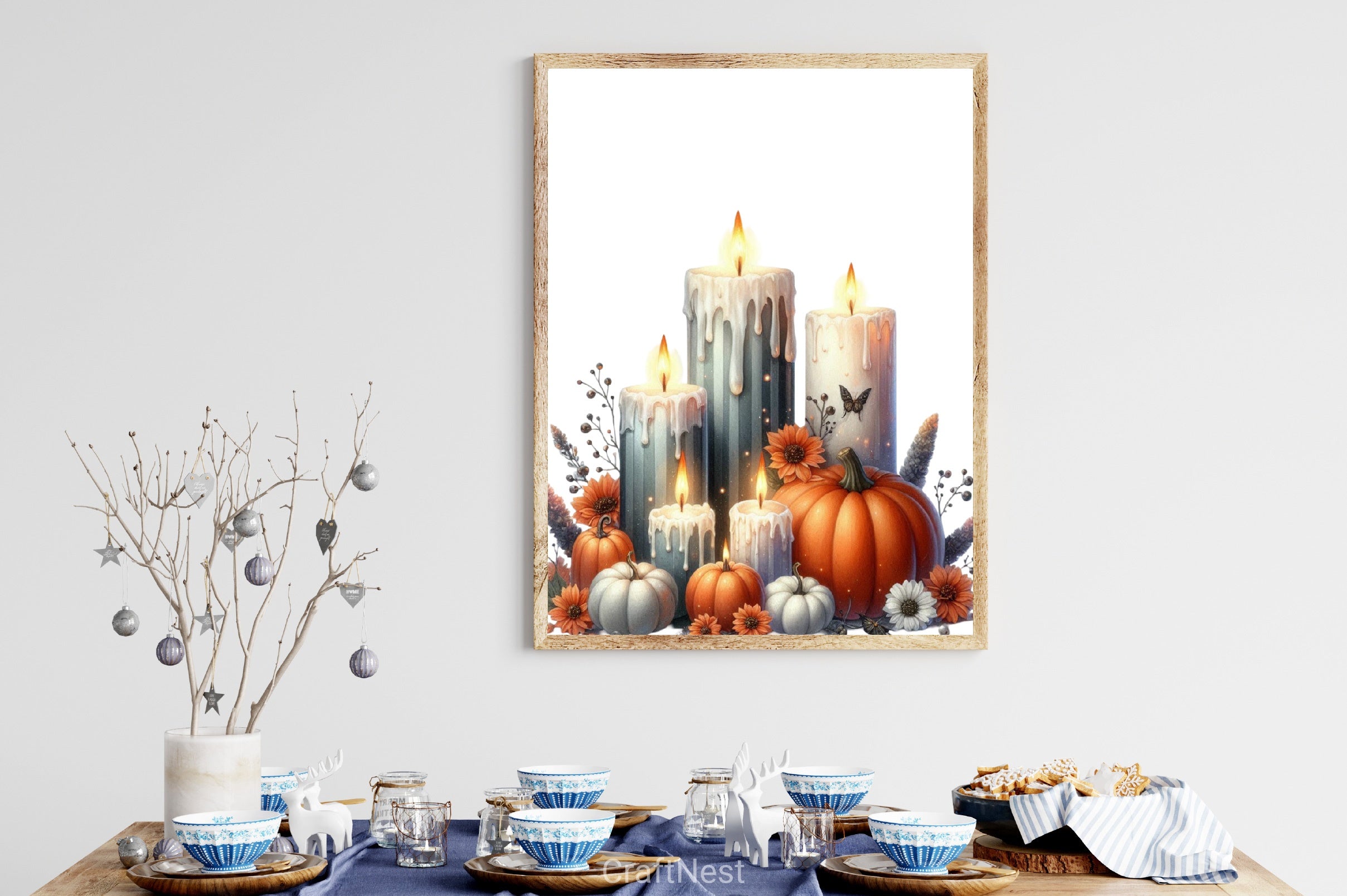 Halloween Candle Clipart Bundle - CraftNest - Digital Crafting and Art