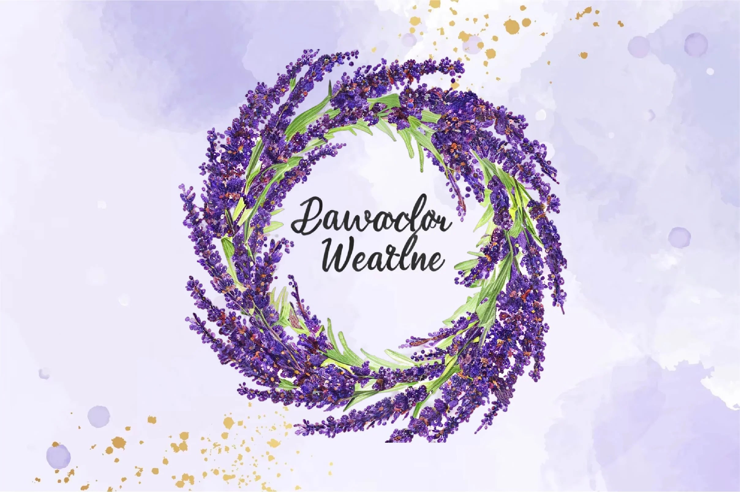 Lavender Wreath Clipart Bundle - CraftNest - Digital Crafting and Art