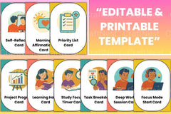 Daily Routine Cards for Kids - CraftNest - Digital Crafting and Art