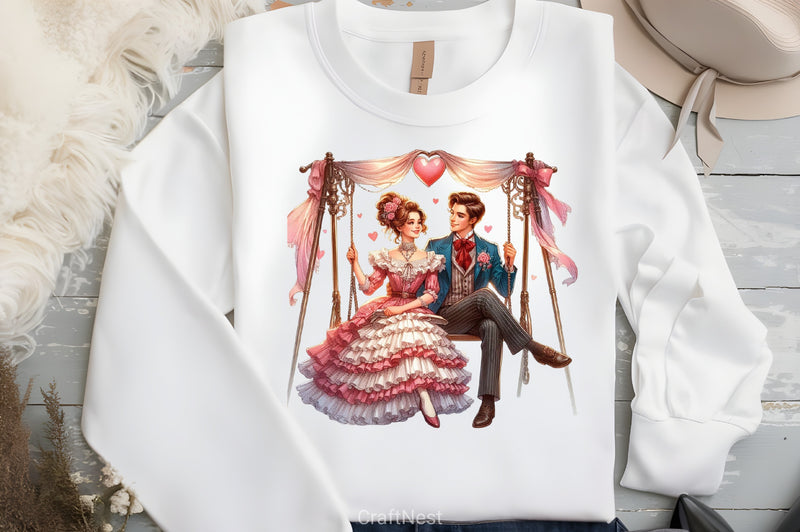 Valentine Couple Clipart Bundle - CraftNest - Digital Crafting and Art