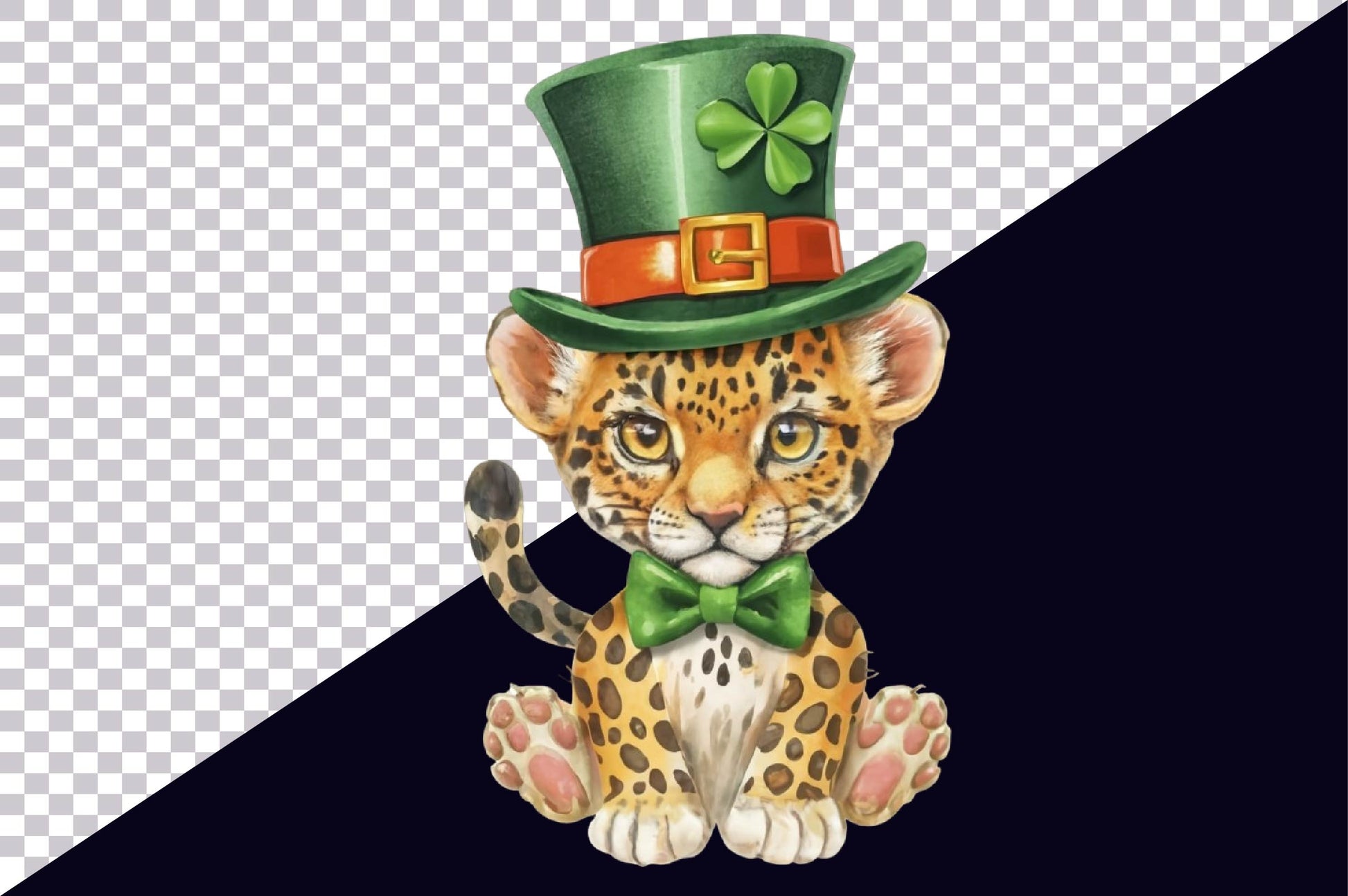 Leopard St Patrick Clipart Bundle - CraftNest - Digital Crafting and Art