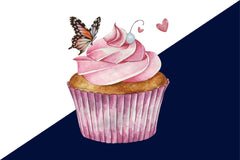 Strawberry Cupcake Set Clipart Bundle - CraftNest - Digital Crafting and Art