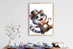 Cute Crazy Cats Clipart Bundle - CraftNest - Digital Crafting and Art