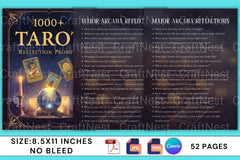 Tarot Reflection Prompts for Insightful Readings - CraftNest - Digital Crafting and Art